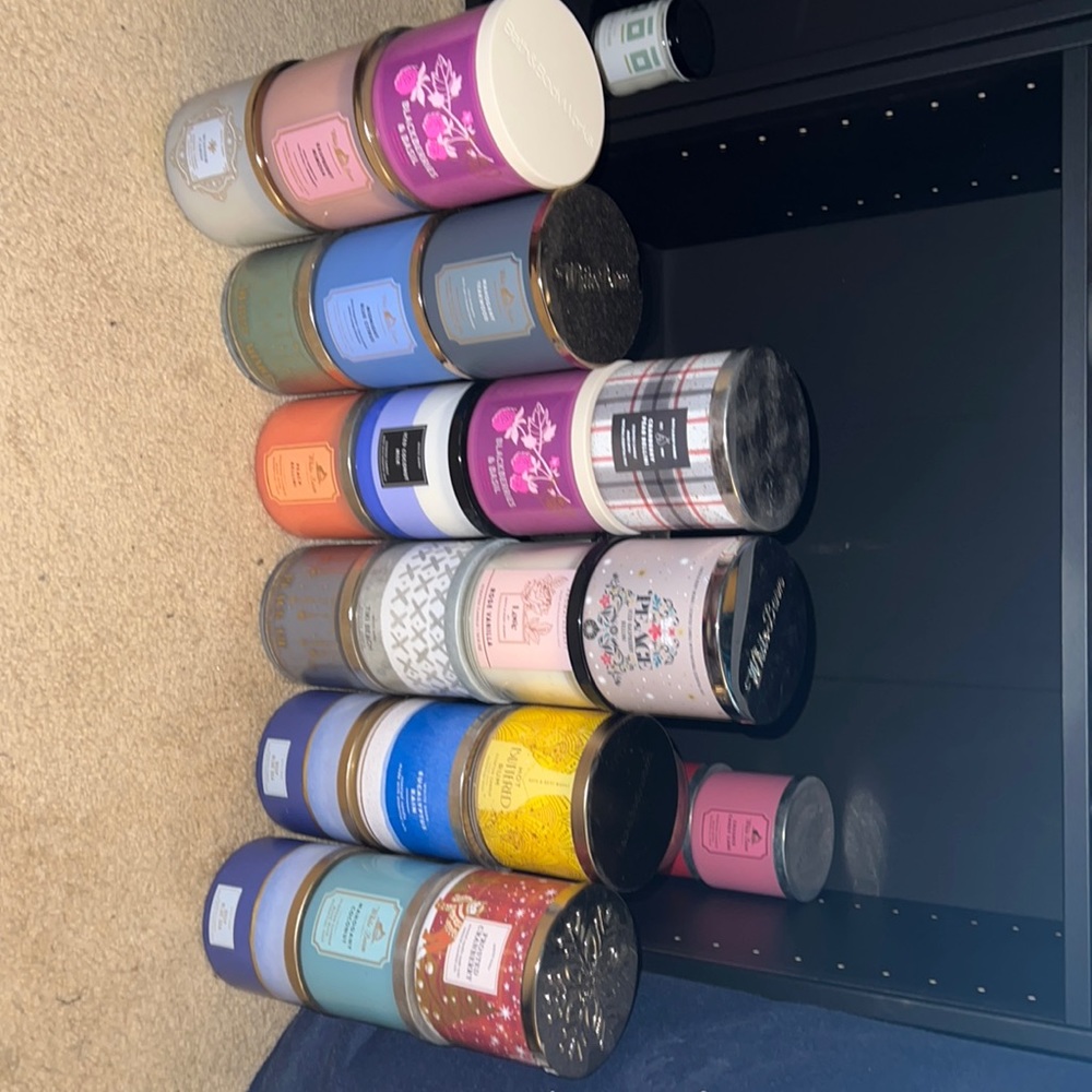 All 20 candles for sale.
